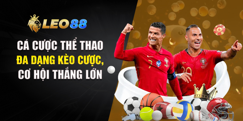 Cá cược thể thao – Đa dạng kèo cược, cơ hội thắng lớn